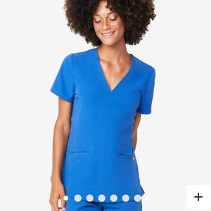 Figs Casma Scrub Top